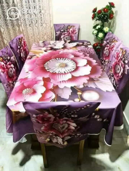 ❤️ 3 D ডাইনিং কভার সেট ❤️