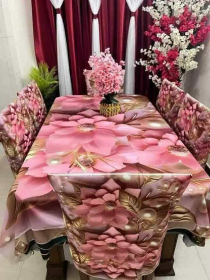 ❤️ 3 D ডাইনিং কভার সেট ❤️