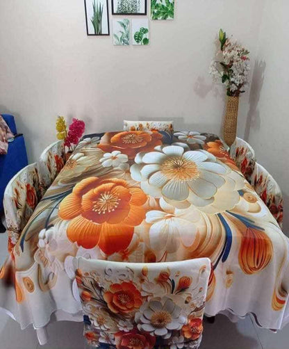 ❤️ 3 D ডাইনিং কভার সেট ❤️