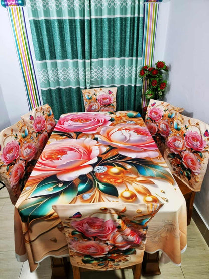 ❤️ 3 D ডাইনিং কভার সেট ❤️