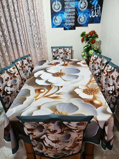 ❤️ 3 D ডাইনিং কভার সেট ❤️
