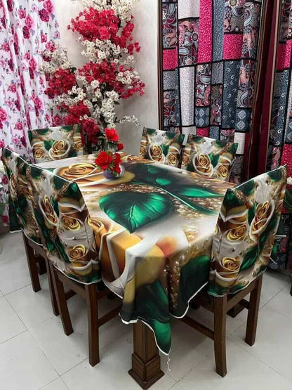 ❤️ 3 D ডাইনিং কভার সেট ❤️