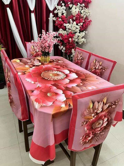 ❤️ 3 D ডাইনিং কভার সেট ❤️