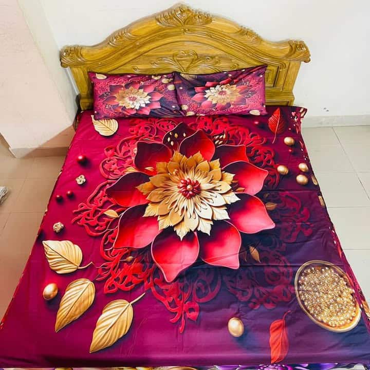 ❤️ 3 D বিছানার চাদর ❤️