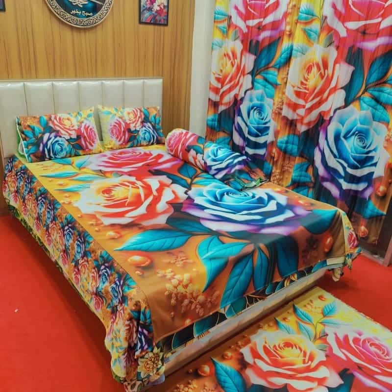 ❤️ 3 D বিছানার চাদর ❤️