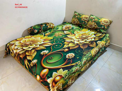 ❤️ 3 D বিছানার চাদর ❤️
