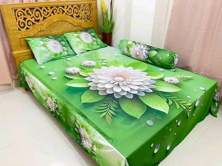 ❤️ 3 D বিছানার চাদর ❤️