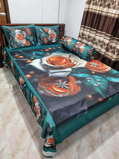 ❤️ 3 D বিছানার চাদর ❤️