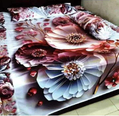 ❤️ 3 D বিছানার চাদর ❤️