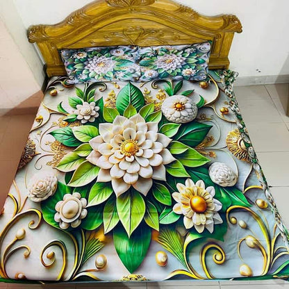 ❤️ 3 D বিছানার চাদর ❤️