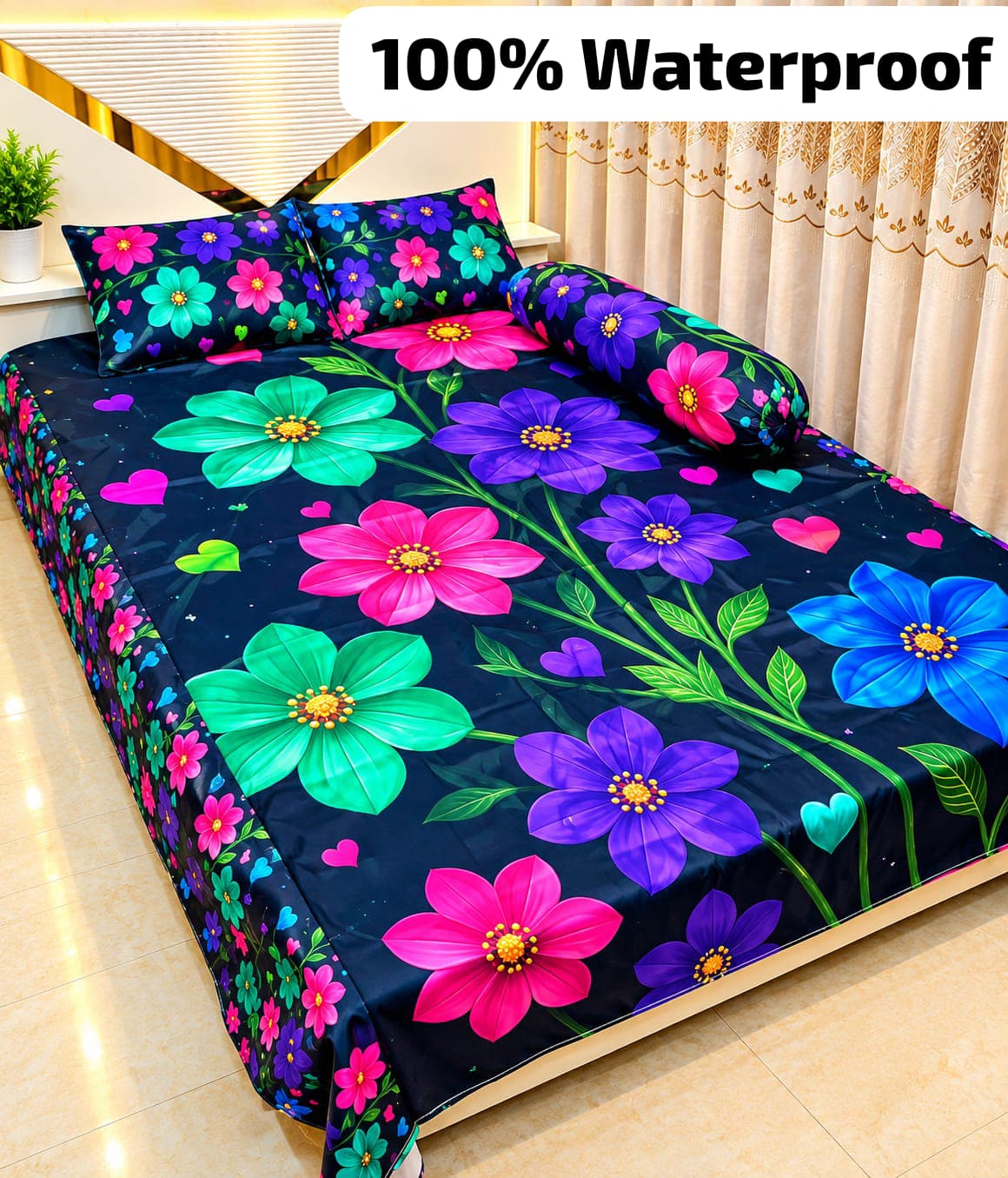 💓 ওয়াটার প্রুফ বেডশিট 💓